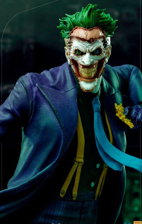 Statue The Joker Deluxe Version - DC Comics - Art Scale 1/10 - Iron Studios