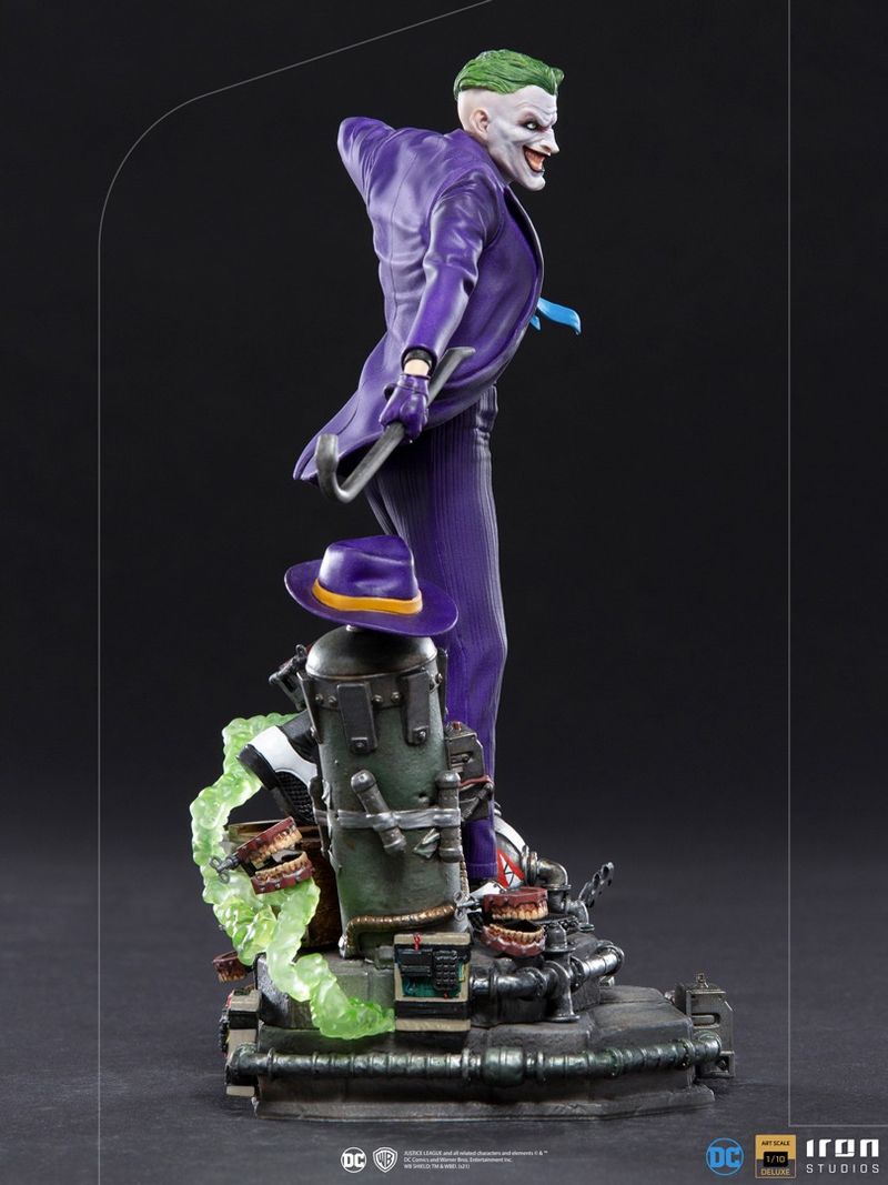 Statue The Joker Deluxe Version - DC Comics - Art Scale 1/10 - Iron Studios