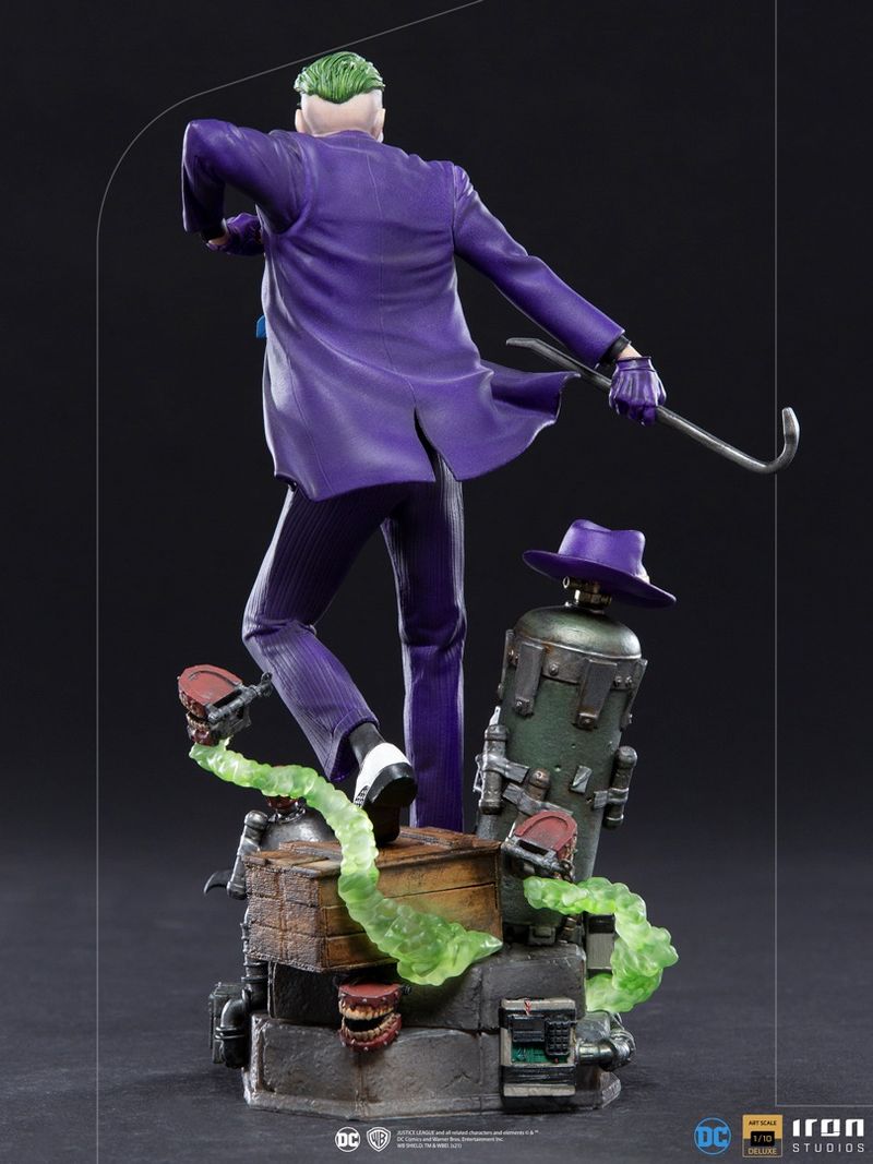 Statue The Joker Deluxe Version - DC Comics - Art Scale 1/10 - Iron Studios