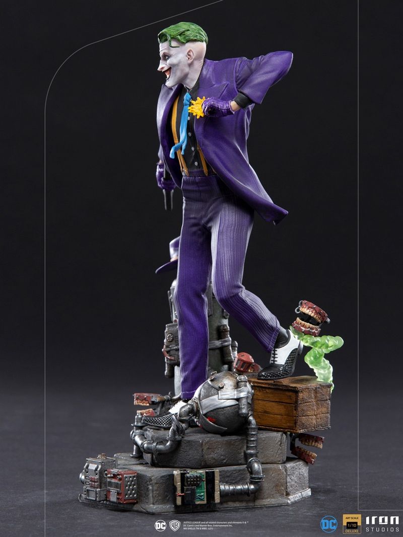 DC Comics - Statuette 1/10 Deluxe Art Scale The Joker 23 cm - Figurines -  LDLC