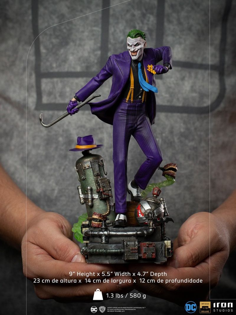 DC Comics - Statuette 1/10 Deluxe Art Scale The Joker 23 cm - Figurines -  LDLC