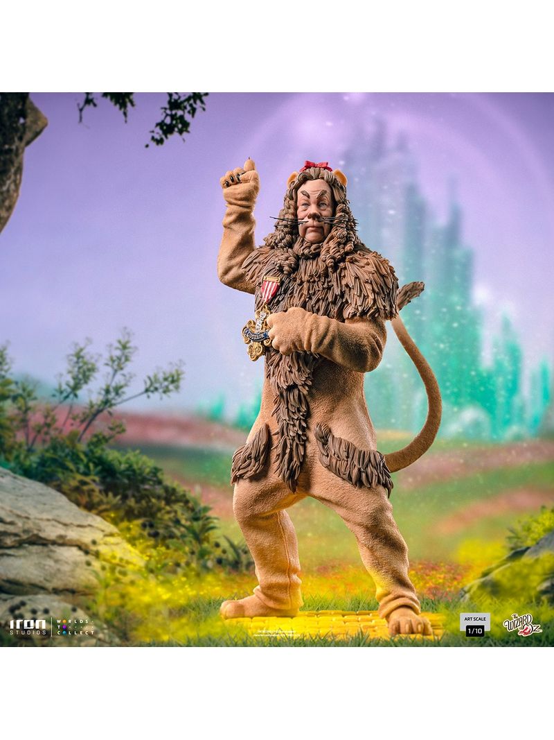 the wizard of oz lion crying