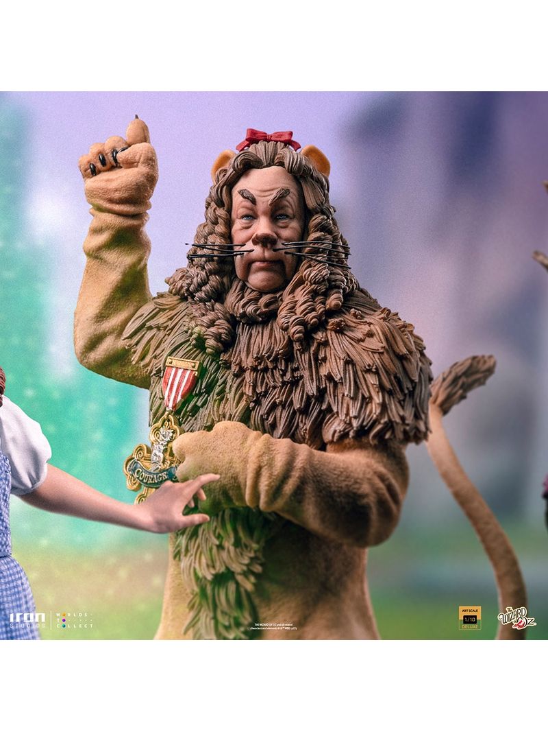 the wizard of oz lion crying