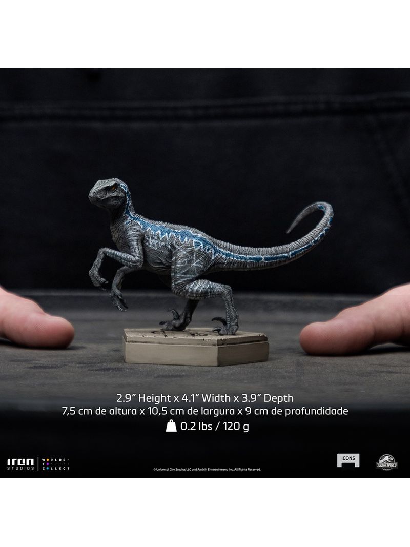 New Jurassic World Velociraptor Blue Charlie Delta Echo 4 Pack Set