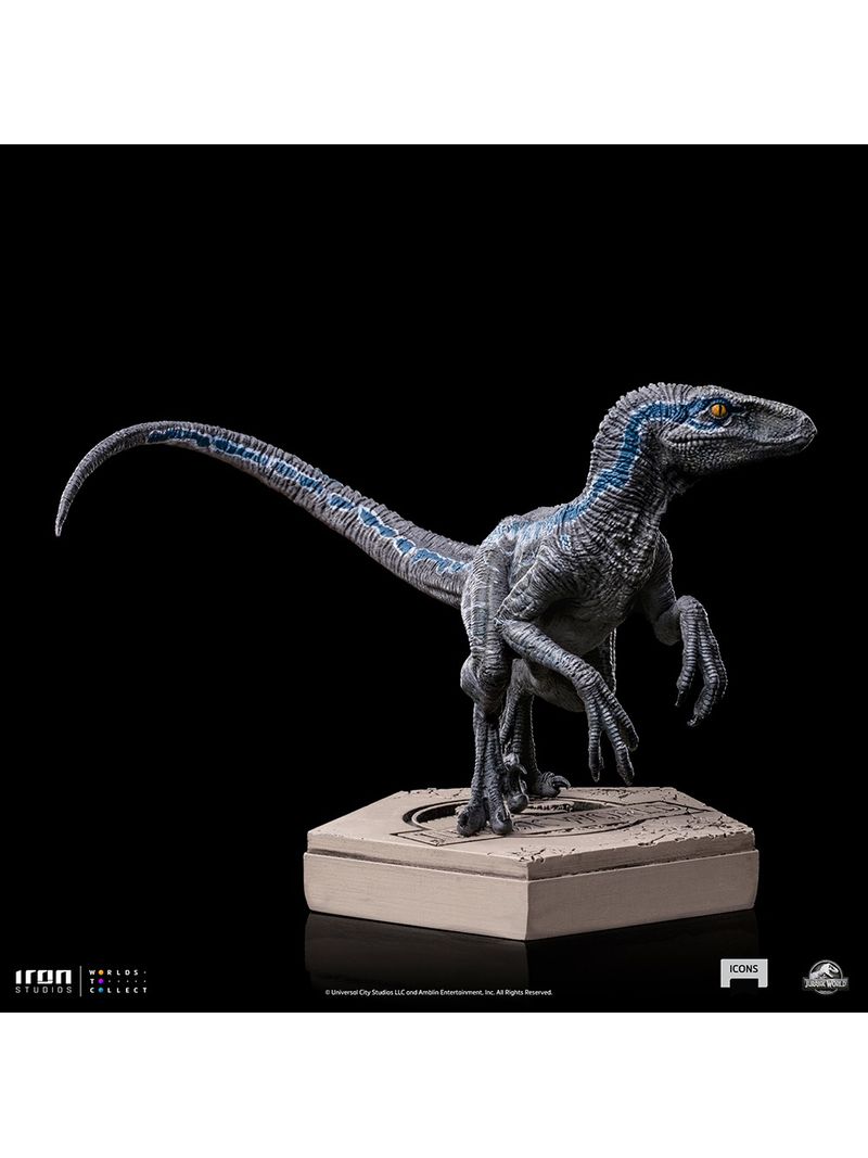 Figurine Iron Studios Velociraptor B Blue - Jurassic World