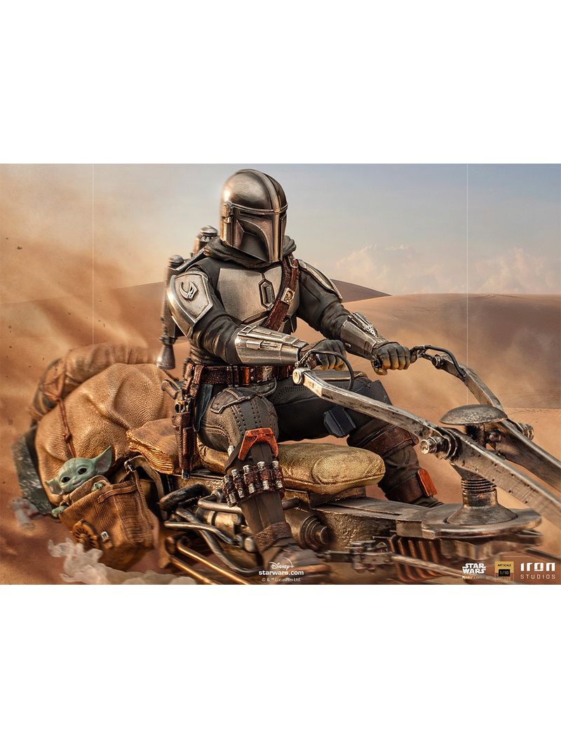 Figurine Attakus Elite Star Wars The Mandalorian 1:10 sw064 2023