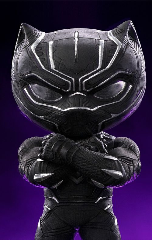 Statue Black Panther - Marvel - MiniCo - Iron Studios