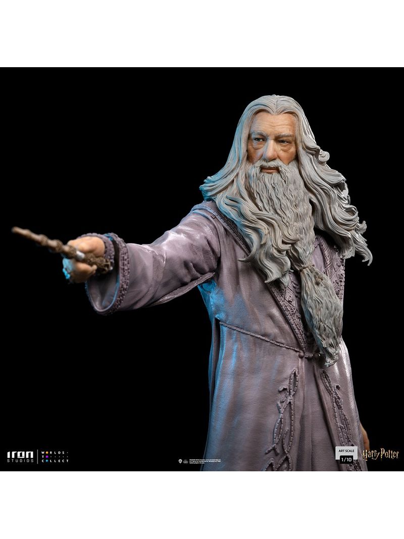 Figurine de collection Iron Studios Figurine - Harry Potter - Dumbledore  Deluxe