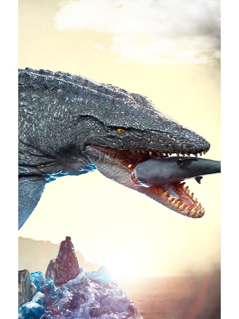 Jurassic World Mosasaurus Icons Statue