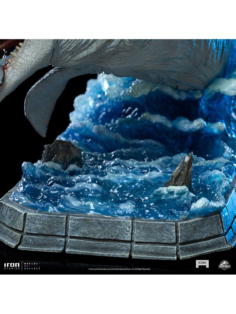 Jurassic World Mosasaurus Takes a Bite Out of Iron Studios