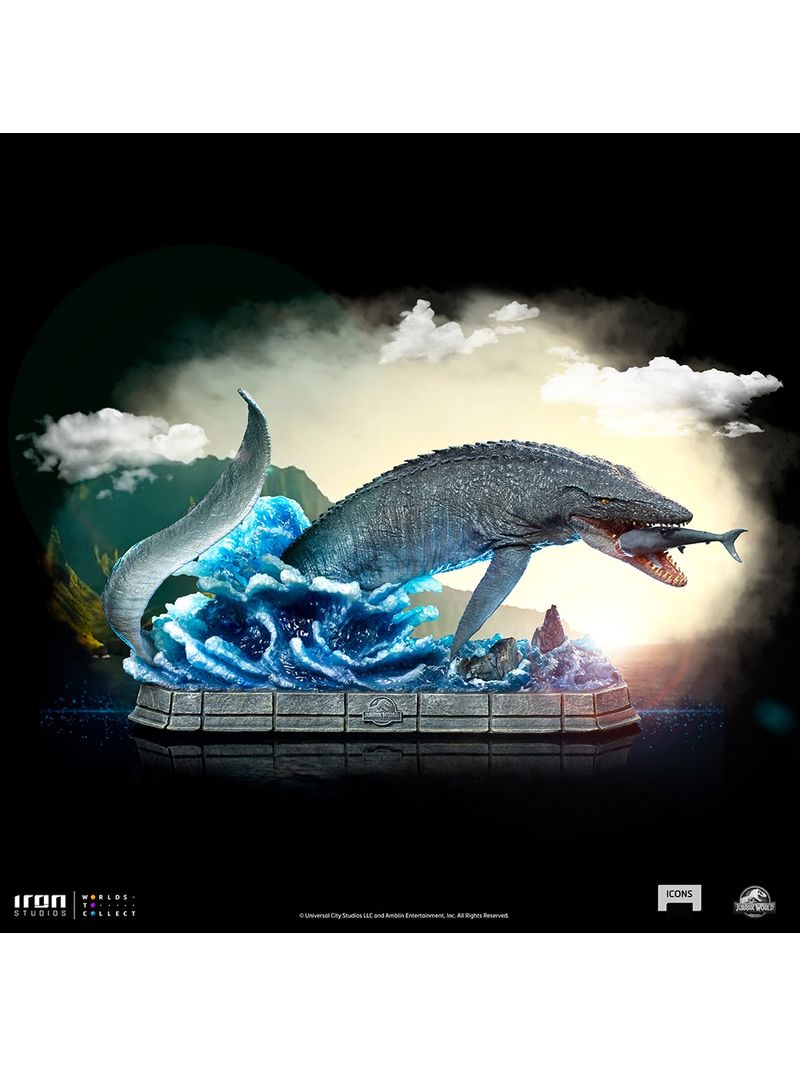 Jurassic World - Mosasaurus Icons Statue - Spec Fiction Shop