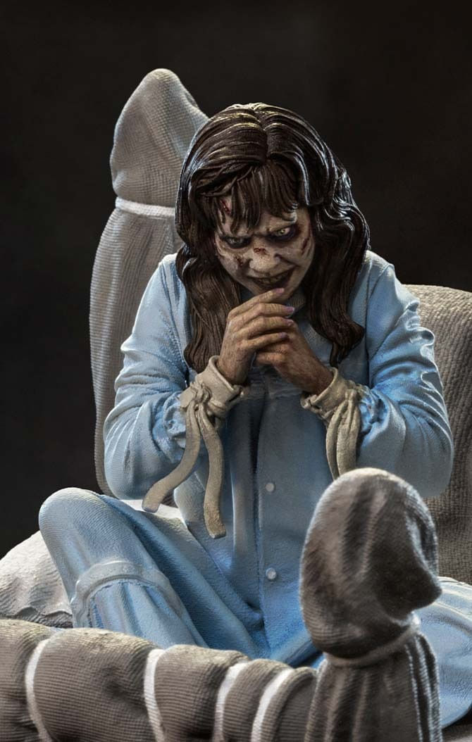 Statue Possessed Regan McNeil Deluxe - The Exorcist - Art Scale 1/10 - Iron  Studios