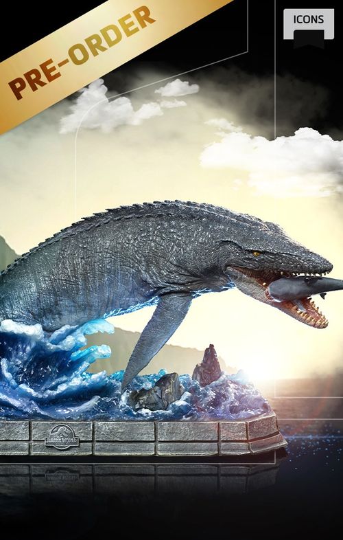 Pre-Order - Statue Mosasaurus - Jurassic World - Icons - Iron Studios