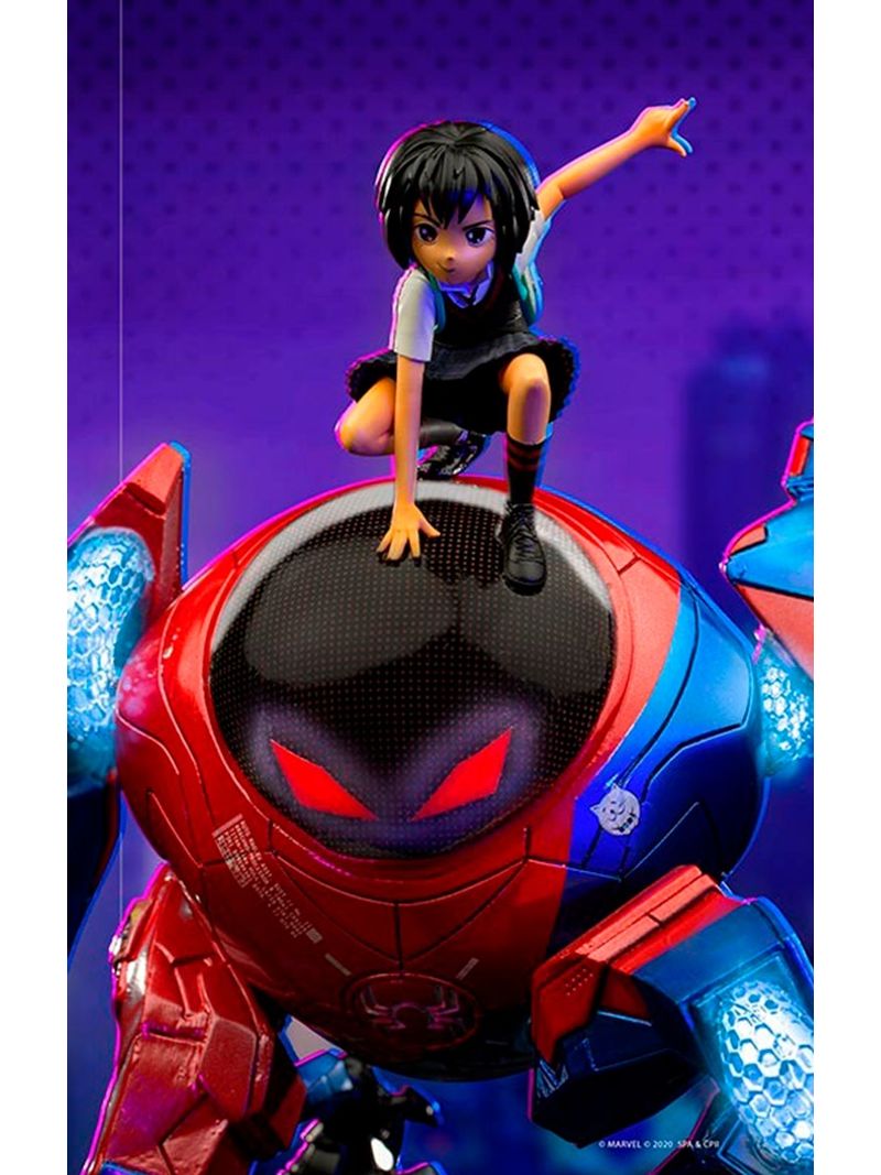 Statue Peni Parker & SP//dr Deluxe - Spider-Man: Into the Spiderverse - Art  Scale 1/10 - Iron Studios