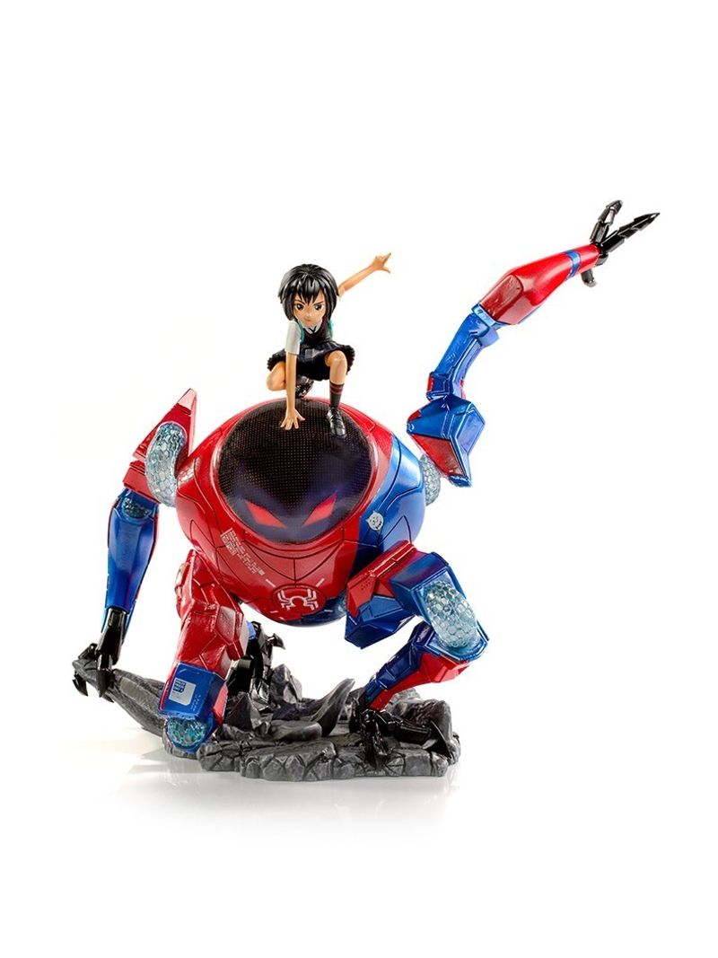 Figurine Spiderman Sp / Dr et Peni Parker 24 cm Tire Projectile - DC -  Super Heros Serie Spider-man - Jouet Garcon - Nouveaute