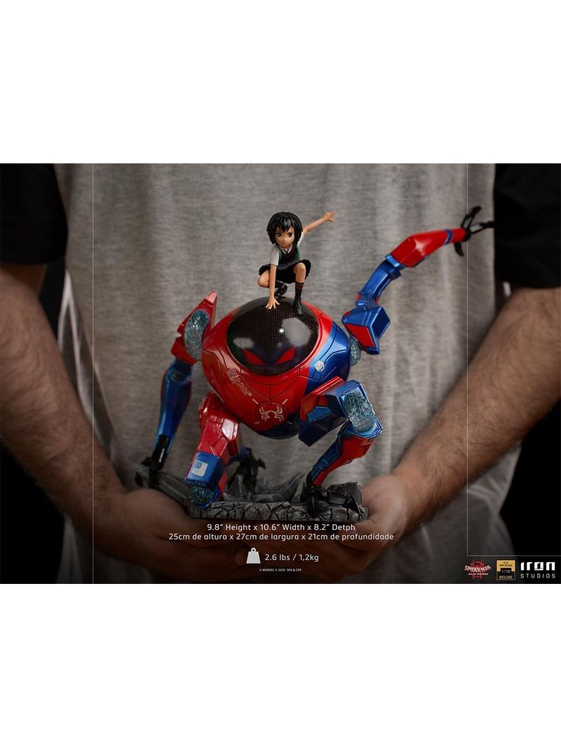 Statue Peni Parker & SP//dr Deluxe - Spider-Man: Into the Spiderverse - Art  Scale 1/10 - Iron Studios