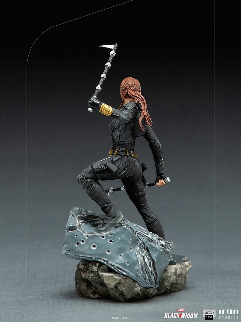 Statue Black Widow (Battle of New York) - Infinity Saga - BDS Art Scale  1/10 - Iron Studios