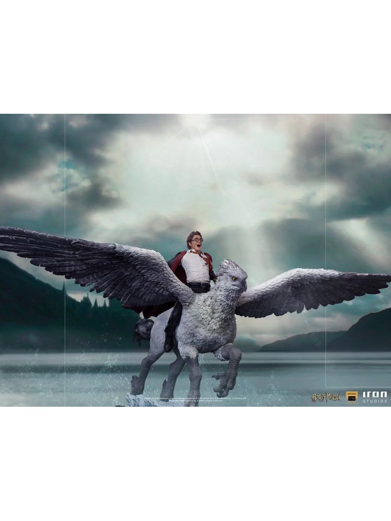 Statue Harry Potter and Buckbeak Deluxe - Harry Potter - Art Scale 1/10 - Iron Studios