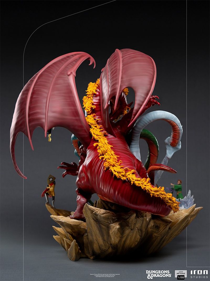 máquina de coser medio Confesión Statue Tiamat Battle - Dungeons And Dragons - Demi Art 1/20 - Iron Studios  - Iron Studios Official