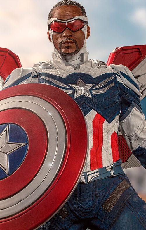 Statue Captain America Sam Wilson (Complete) - Falcon and the Winter Soldier - Legacy Replica 1/4 - Iron Studios