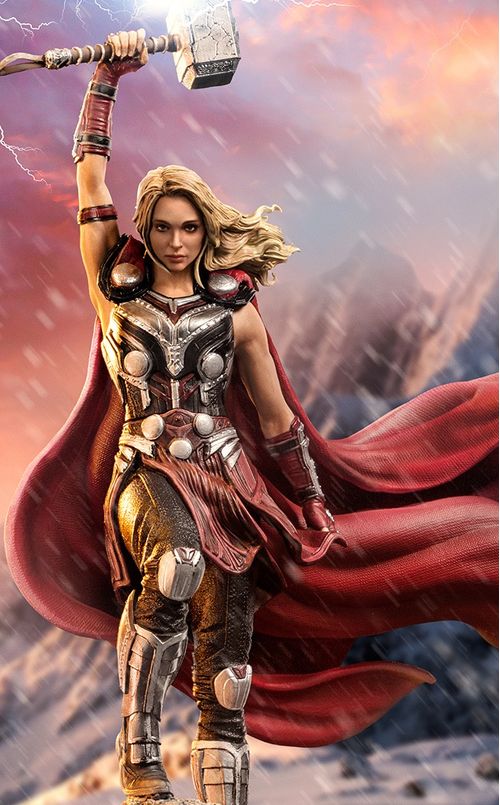 Statue Mighty Thor Jane Foster - Thor Love and Thunder - BDS Art Scale 1/10 - Iron Studios