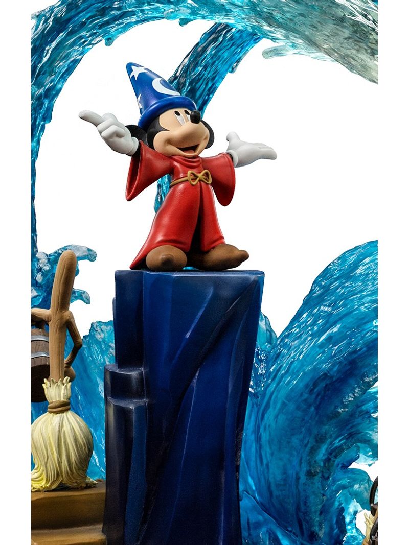 Disney 100 Fantasia Sorcerer's Apprentice Mickey Deluxe Art Scale Limited  Edition 1:10 Statue