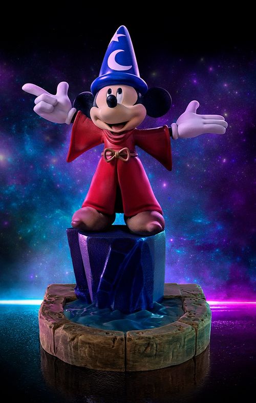 Statue Mickey - Disney 100th - Fantasia - Art Scale 1/10 - Iron Studios