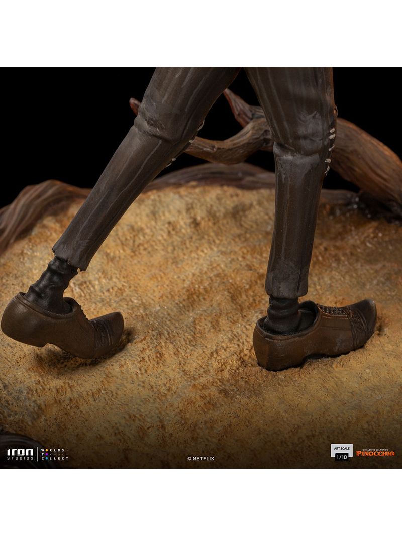 Iron Studios Statue Art Scale 1/10 Geppetto & Pinocchio