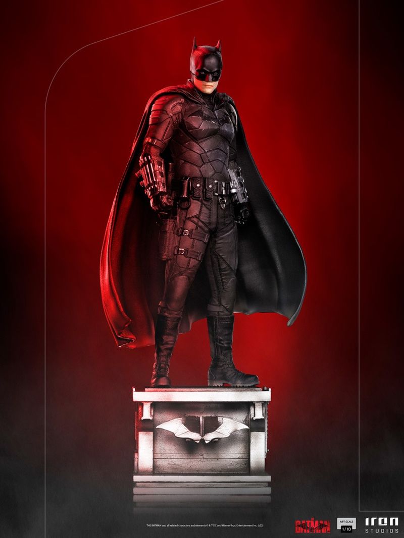 Figurine Batman Basique The Batman Le Film 10 cm Noir