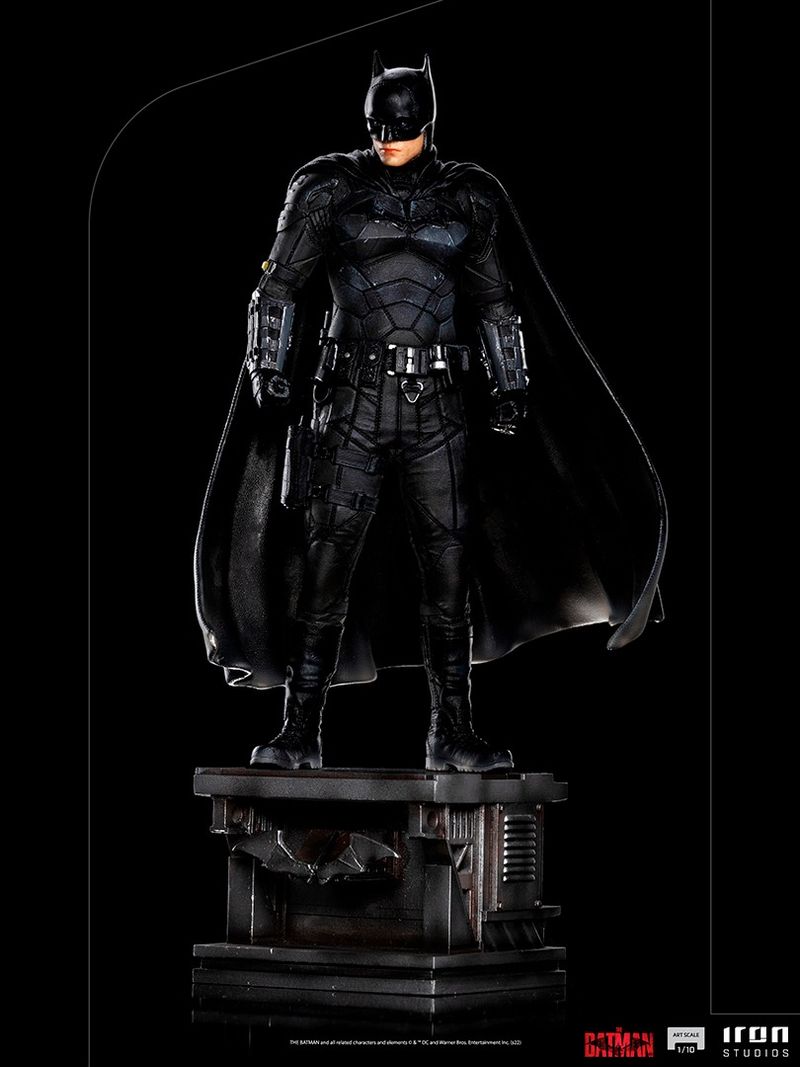 Figurine Batman Basique The Batman Le Film 10 cm Noir