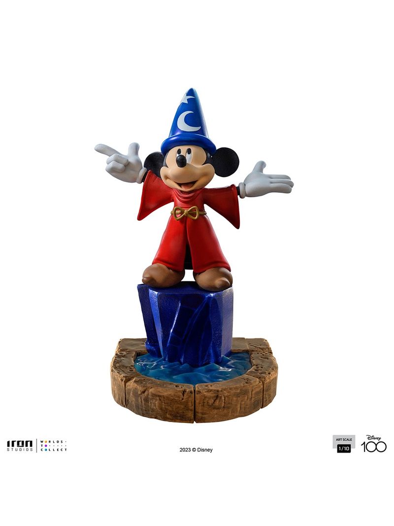 Statue Mickey - Disney 100th - Fantasia Art Scale - Iron