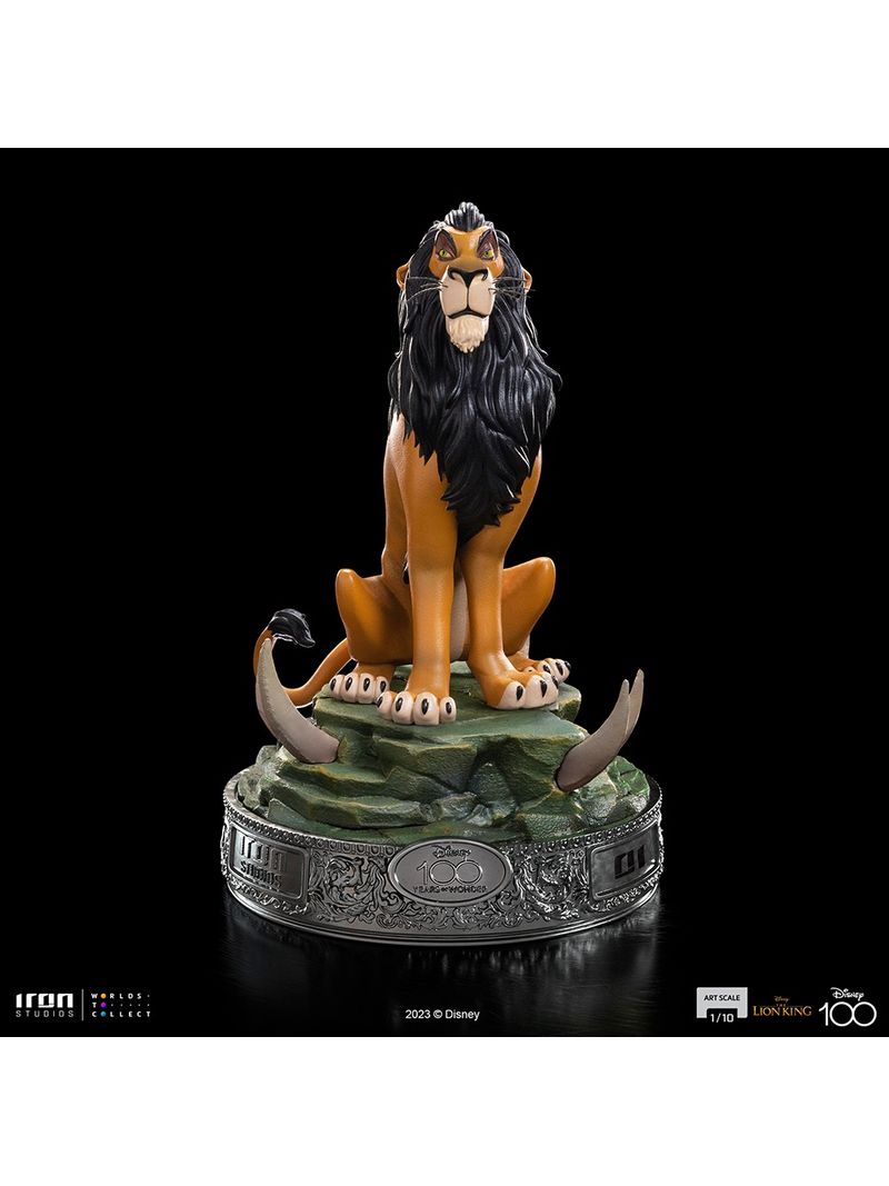 Figurine Diorama Scar Le Roi Lion - Disney - Beast Kingdom - AmuKKoto