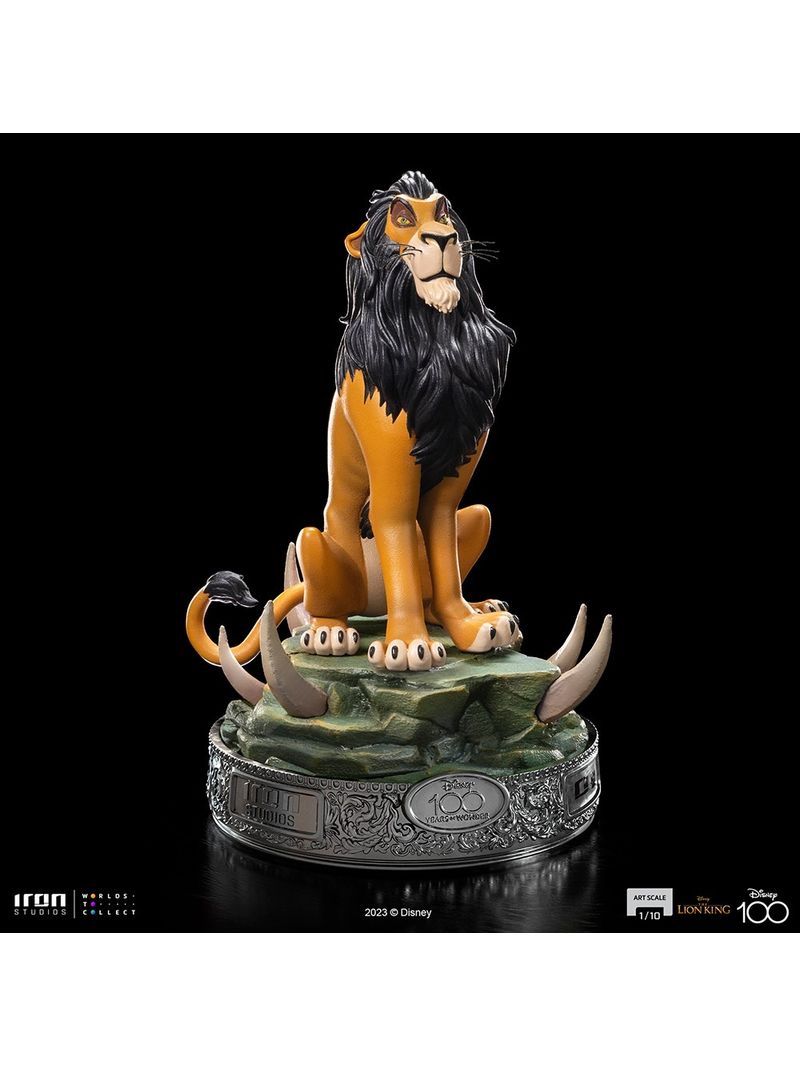 Figurine Le Roi Lion Deluxe, Art Scale - Disney Classics 100 Years