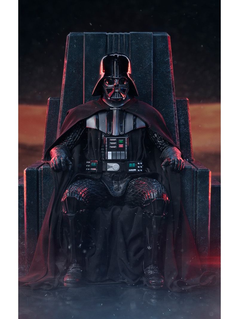 Star Wars: Darth Vader on Throne 1/4 Legacy Replica Statue - Iron Studios