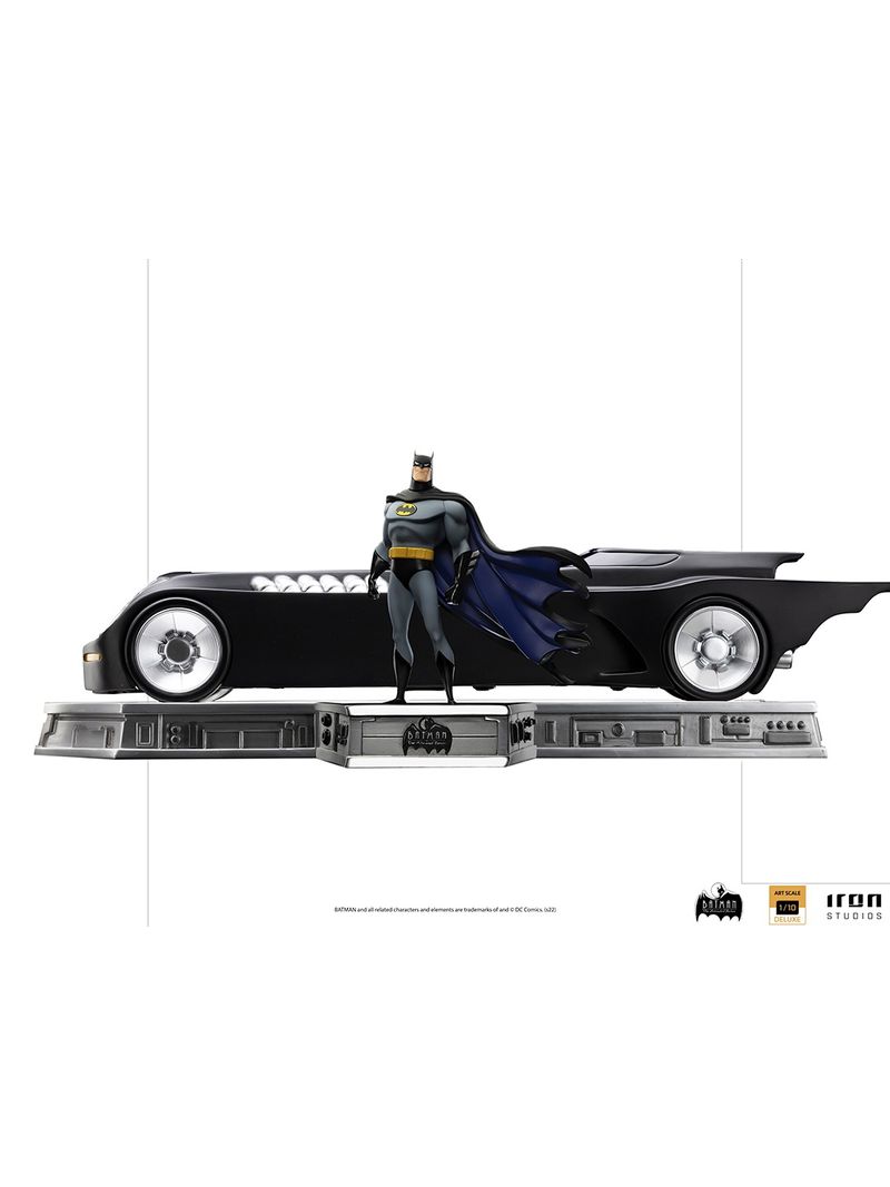 Batman Classic TV Series Batmobile Statue: Blue Variant