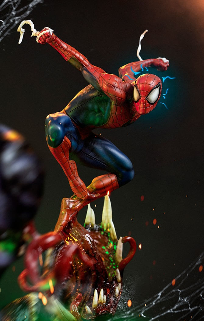 Statue Spiderman - Atelier 416