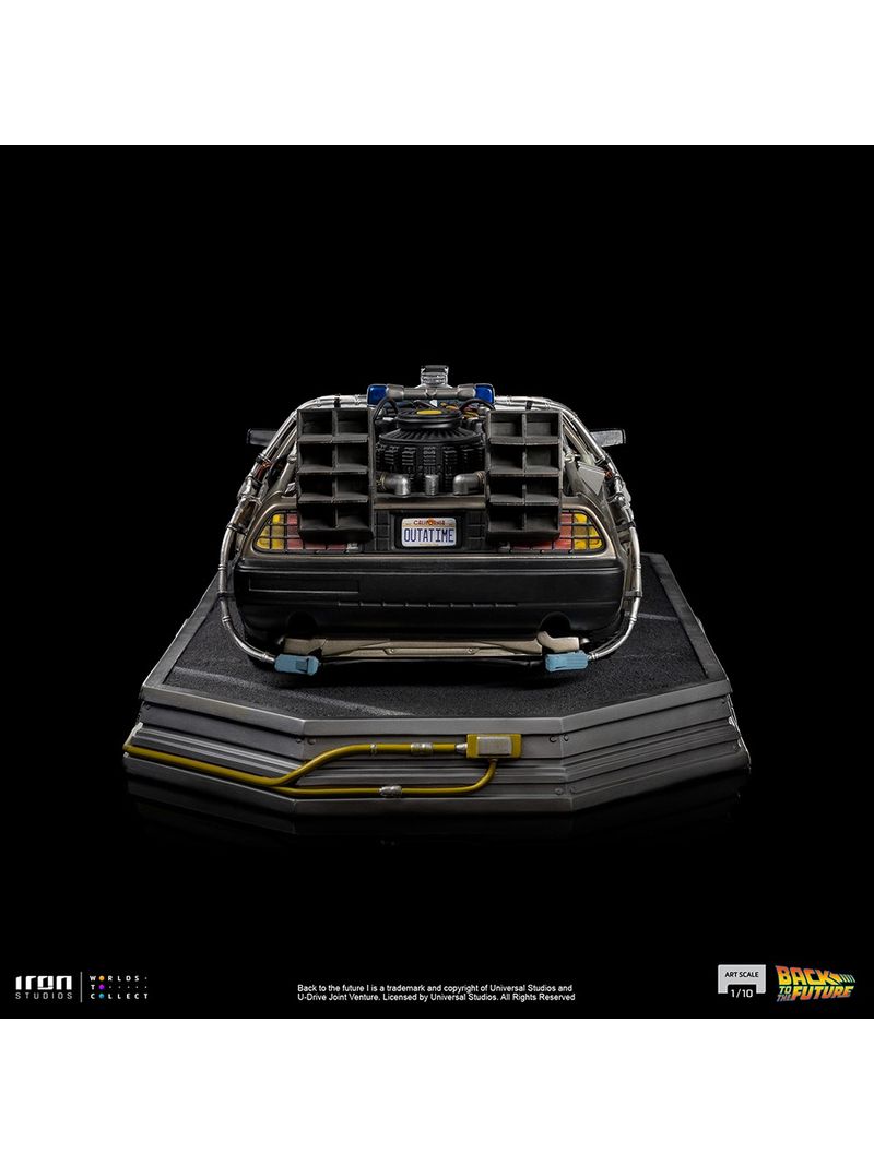 RETOUR VERS LE FUTUR 3 - Delorean Full Set - ArtScale 1/10 - 32cm