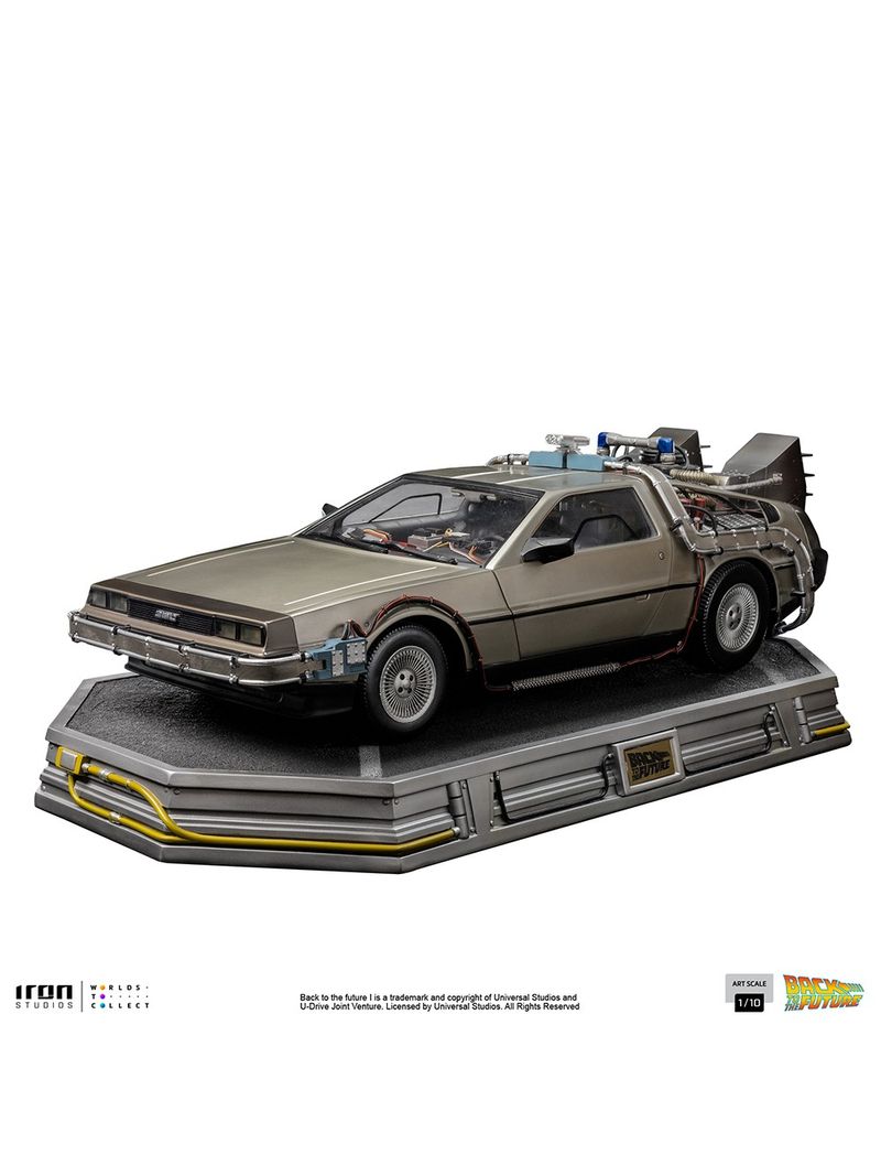 RETOUR VERS LE FUTUR 3 - Delorean Full Set - ArtScale 1/10 - 32cm