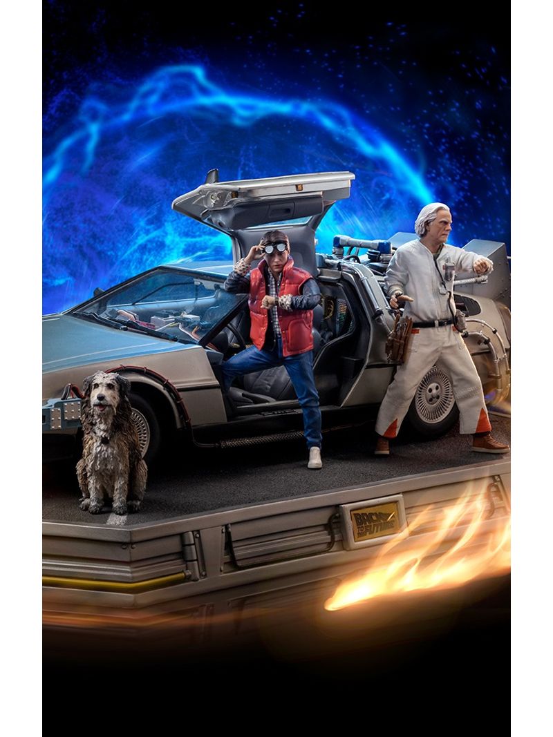 Voucher Pré Venda - Estátua DeLorean Full Set Deluxe- Back to the Future -  Art Scale 1/10 - Iron Studios - Iron Studios Online Store