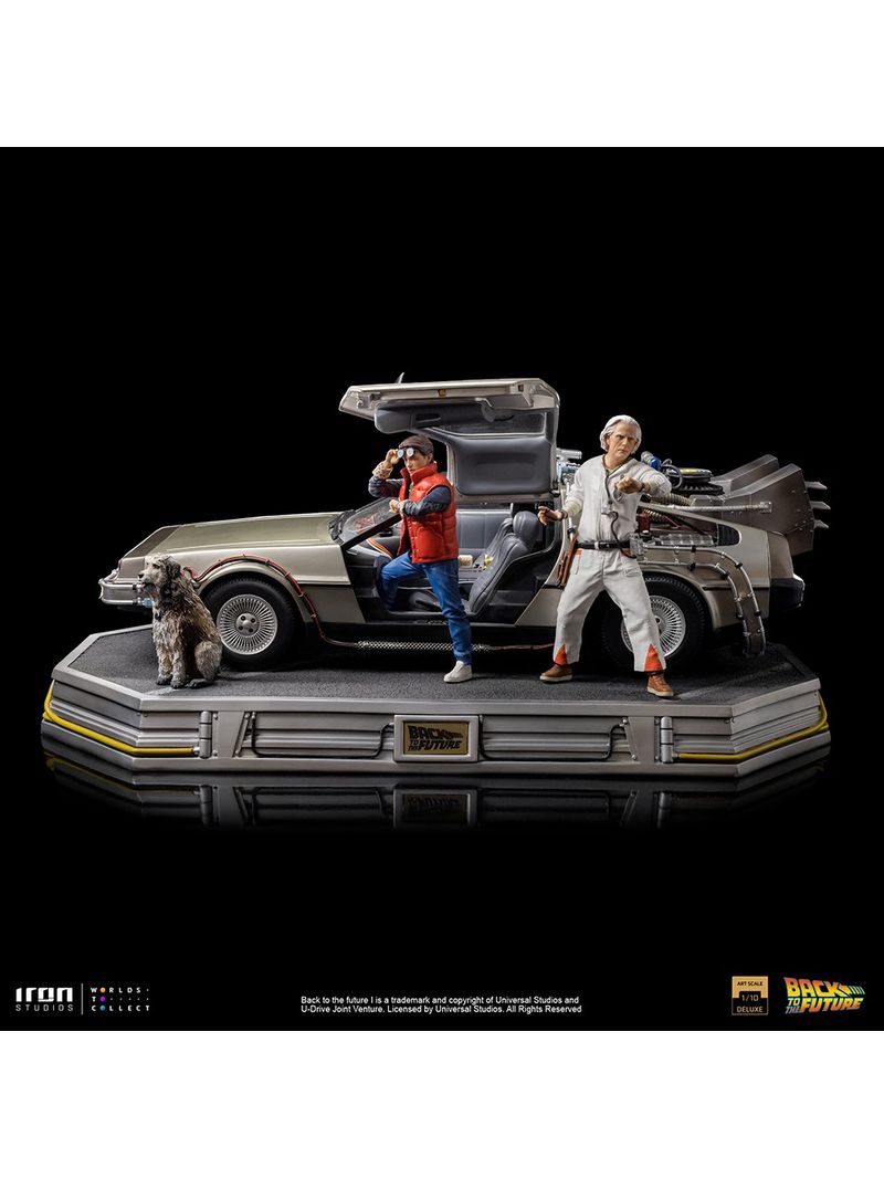 Voucher Pré Venda - Estátua DeLorean Full Set Deluxe- Back to the Future -  Art Scale 1/10 - Iron Studios - Iron Studios Online Store