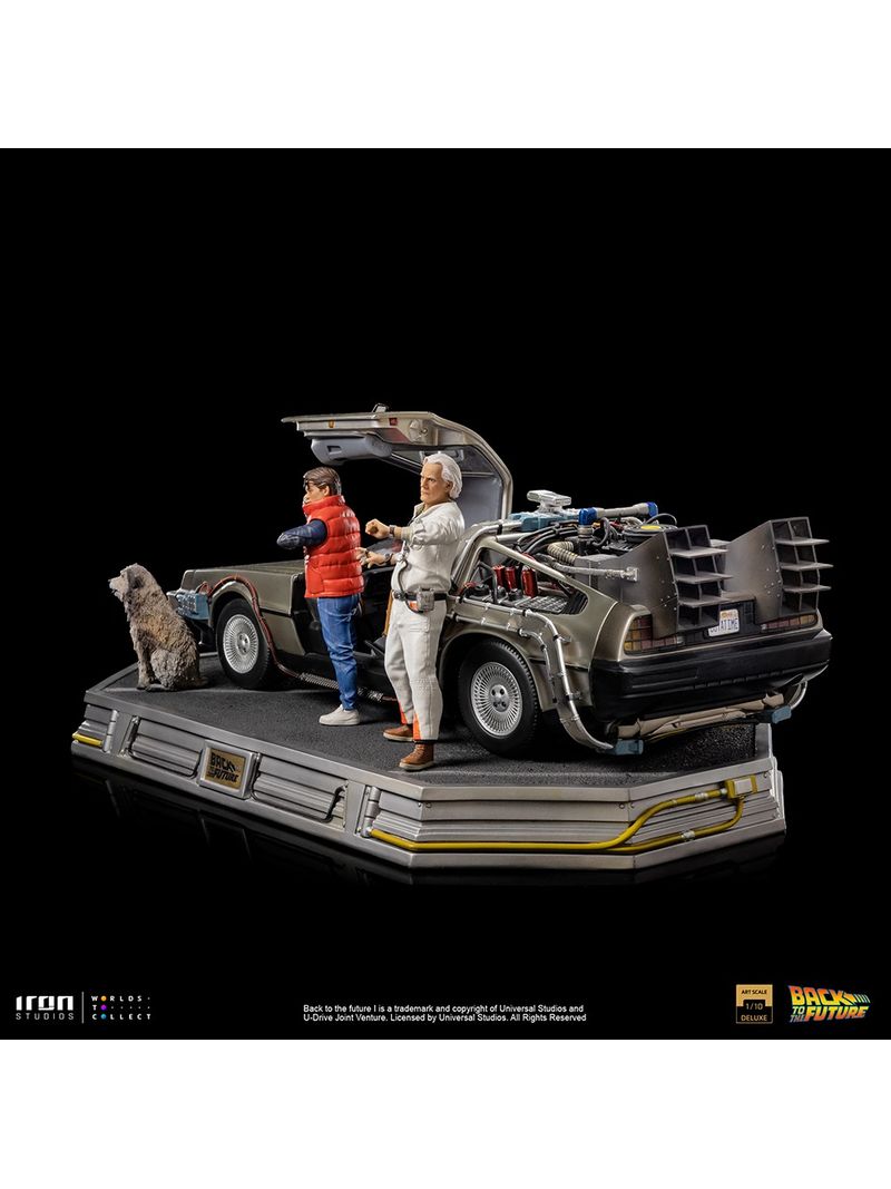 Voucher Pré Venda - Estátua DeLorean Full Set Deluxe- Back to the Future -  Art Scale 1/10 - Iron Studios - Iron Studios Online Store