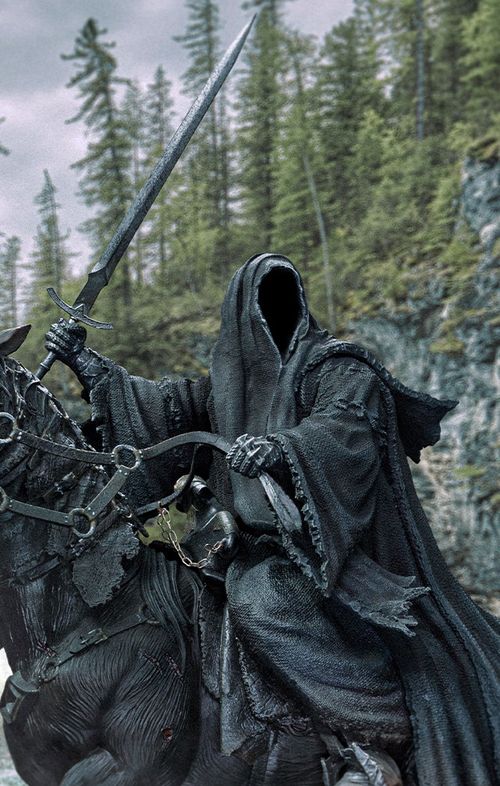 Statue Nazgul on Horse Deluxe - The Lord of the Rings - Art Scale 1/10 - Iron Studios