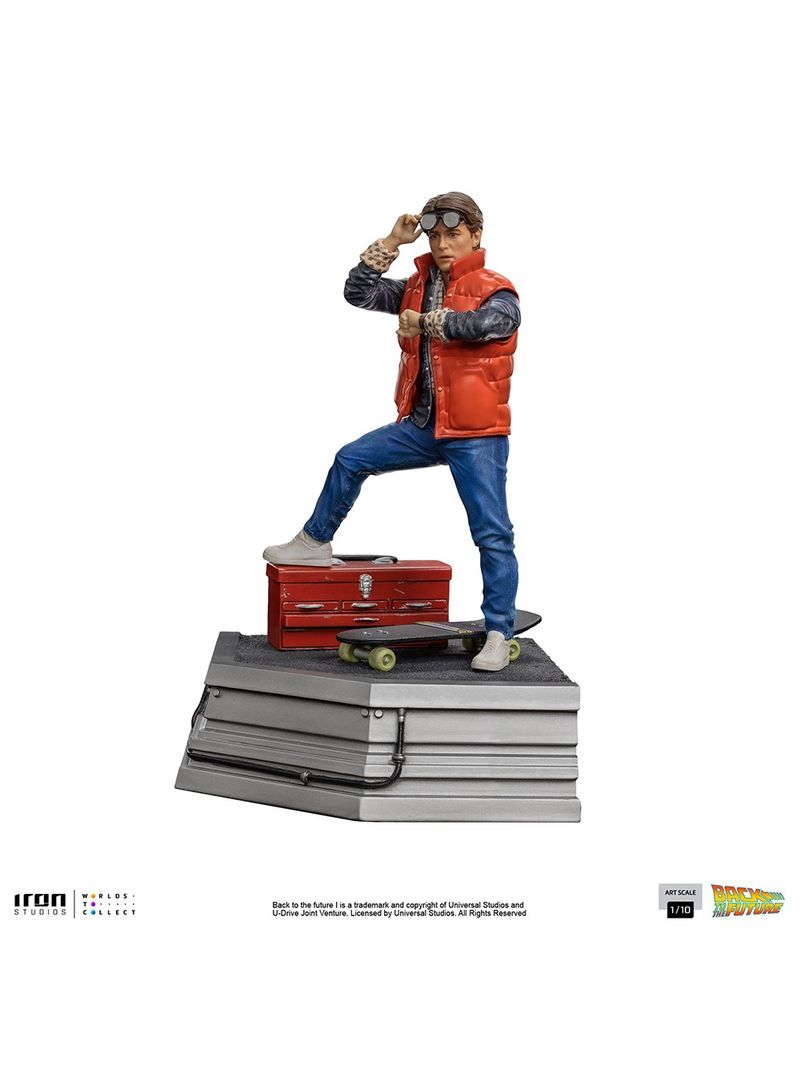 Figurine Retour Vers Le Futur II : Marty Mcfly Statuette 1/10 Art Sc..