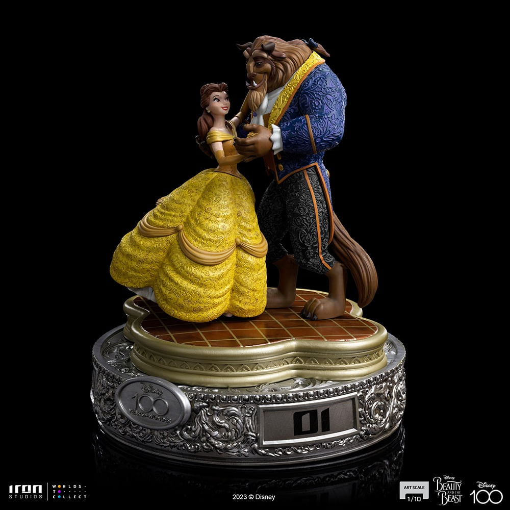 Disney Showcase Collection Beauty And The Beast Tales As Old As Time  Figurine