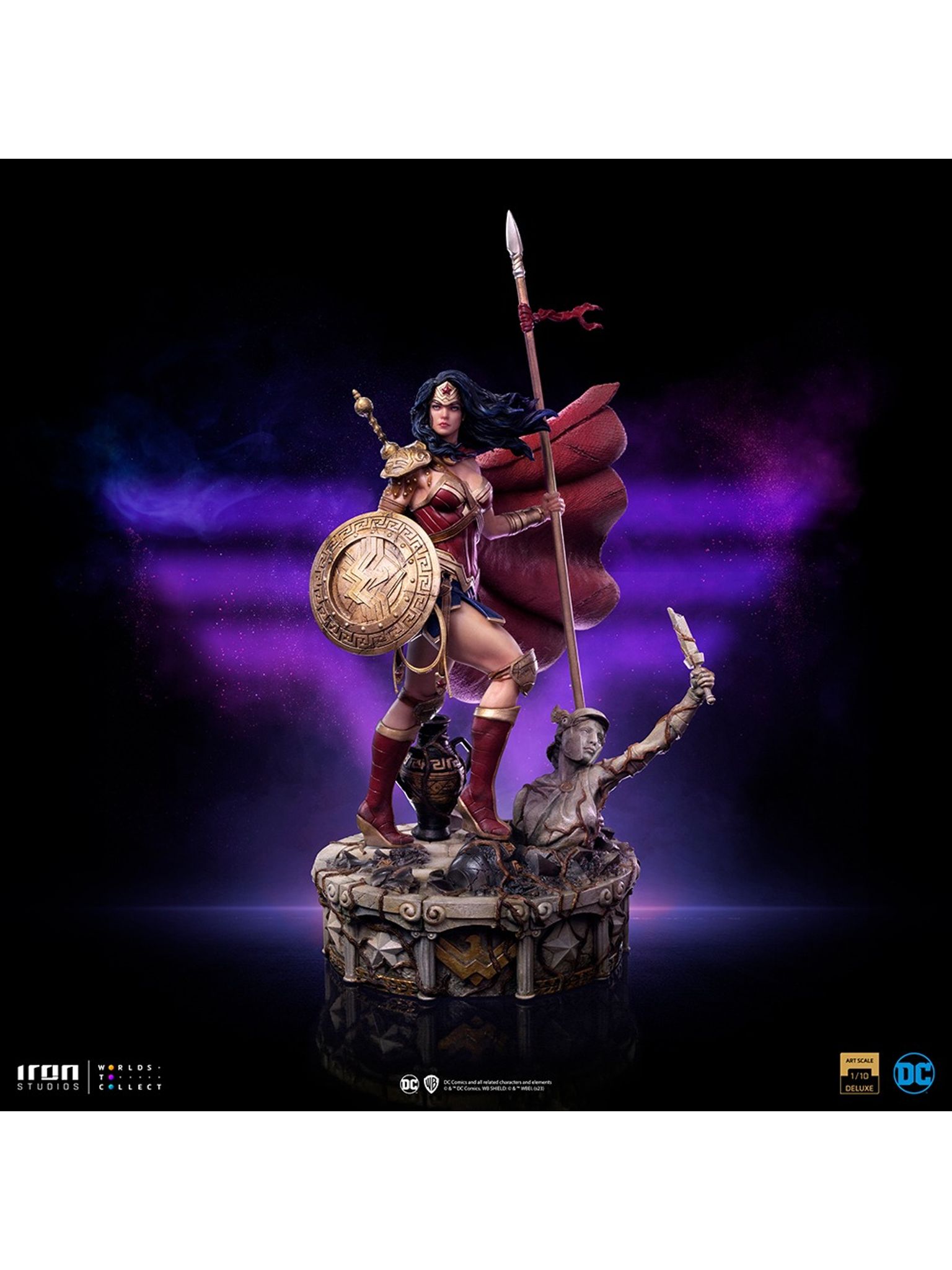 IRON STUDIOS : Wonder Woman Unleashed Statue  - Art Scale 1/10 208740-1536-2048?v=638183038547270000&width=1536&height=2048&aspect=true
