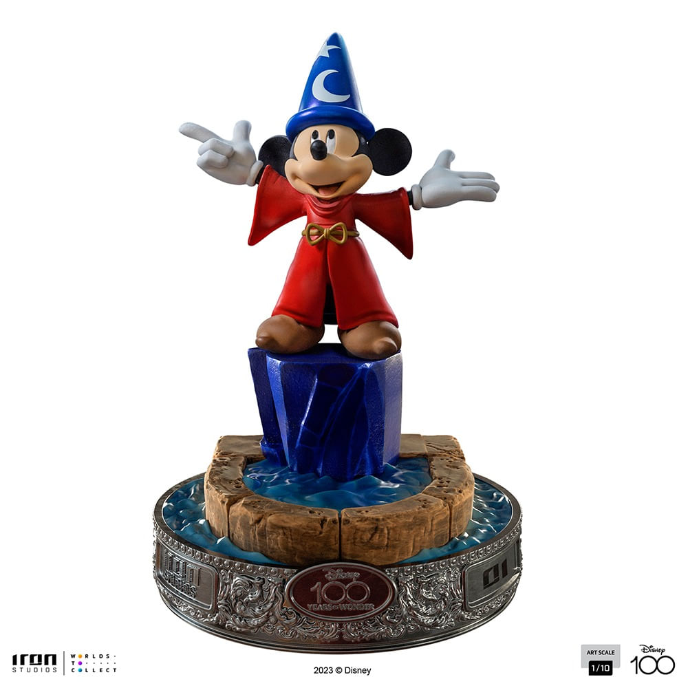 Disney 100 Years Celebration Mickey Articulated Vinyl Figurine New With Tag