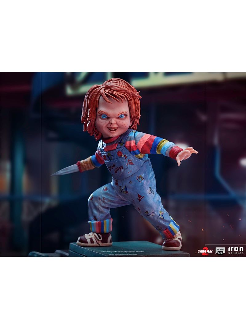 Estatua Chucky Muñeco Diabólico 2 Escala 1:10 Iron Studios