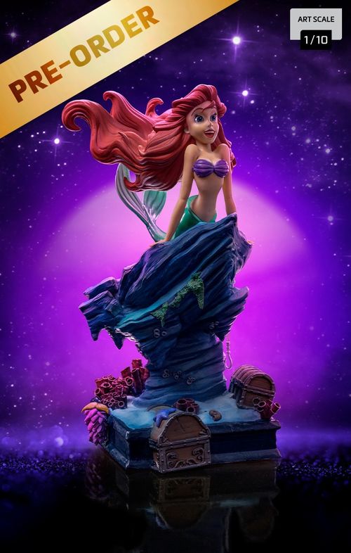 Pre-Order - Statue Little Mermaid - Disney 100th - Little Mermaid - Art Scale 1/10 - Iron Studios