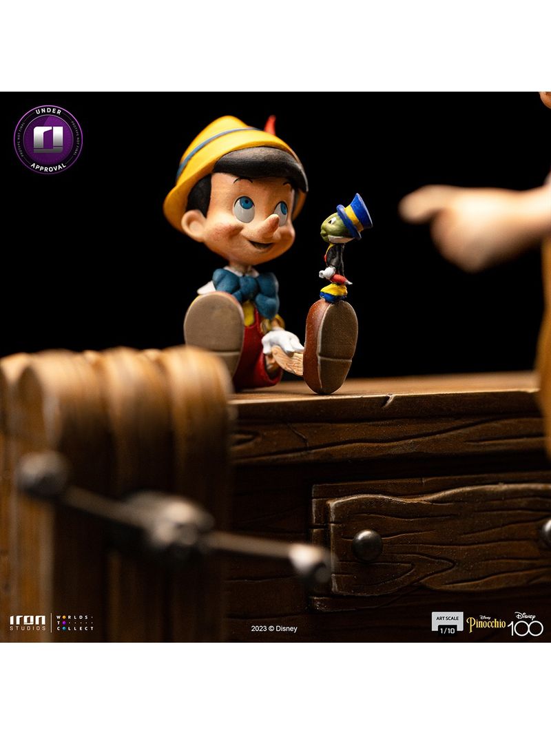 Pinocchio figurine Pinocchio Marchant 6 cm Disney 12399