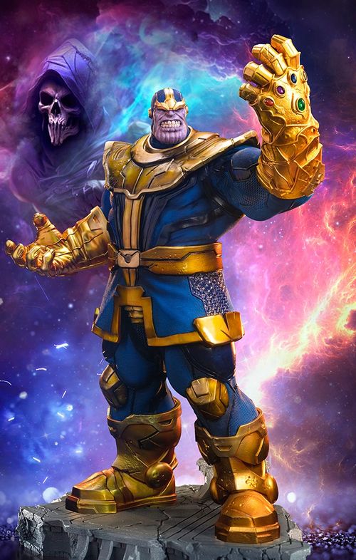 Statue Thanos Infinity Gauntlet Diorama - Marvel - BDS Art Scale 1/10 - Iron Studios